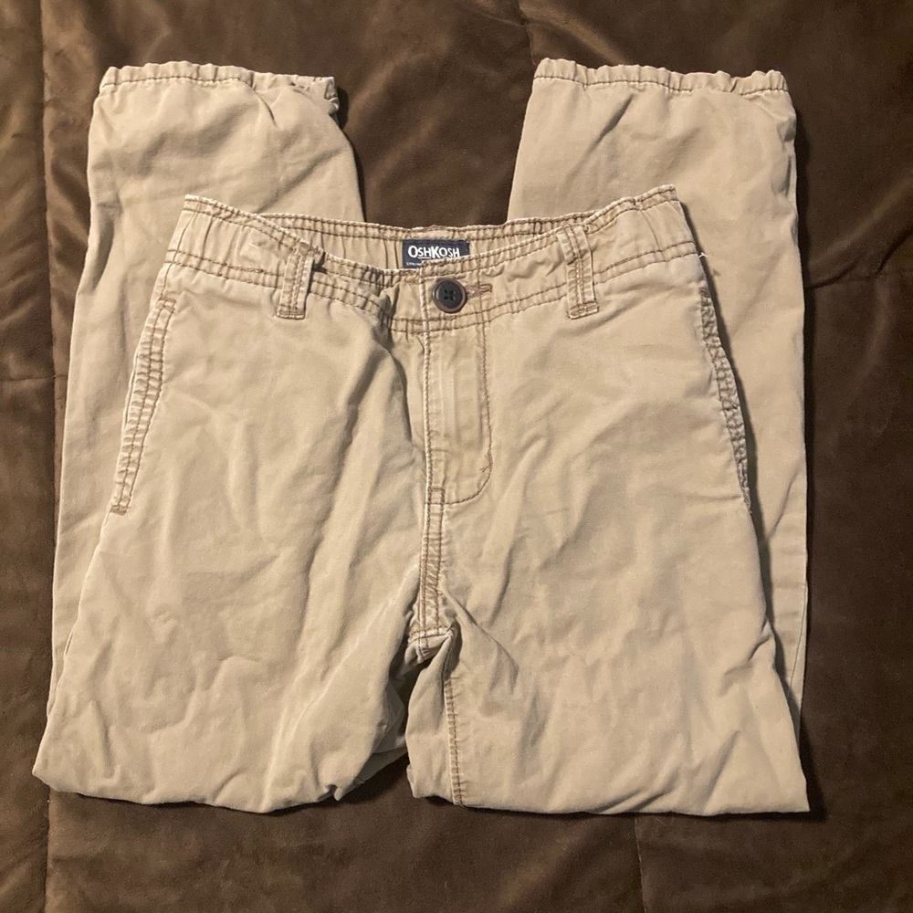 OshKosh B'gosh Lined Tan Pants, size 7
